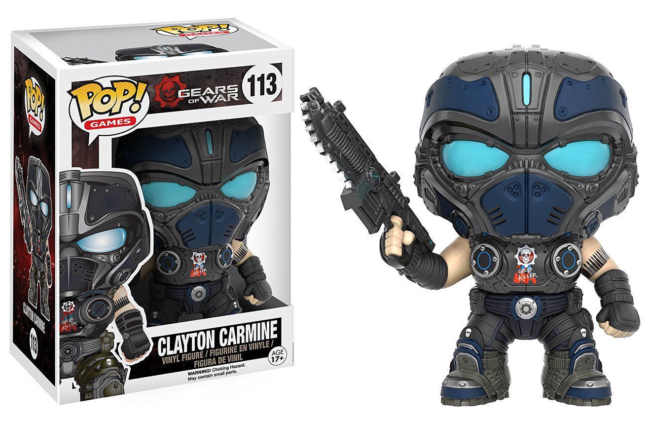 GEARS OF WAR: CLAYTON CARMINE #113 - FUNKO POP!