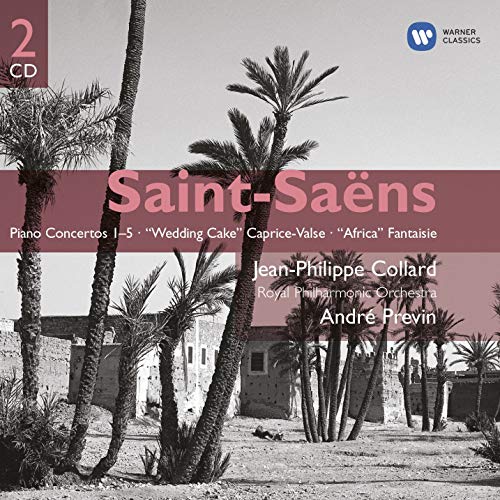 COLLARD, JEAN-PHILIPPE - SAINT-SAENS: PIANO CONCERTOS 1-5 (CD)