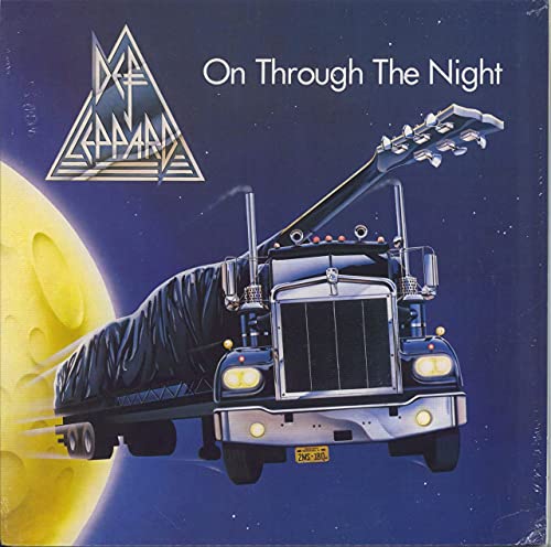 DEF LEPPARD - ON THROUGH THE NIGHT - BLUE VINYL