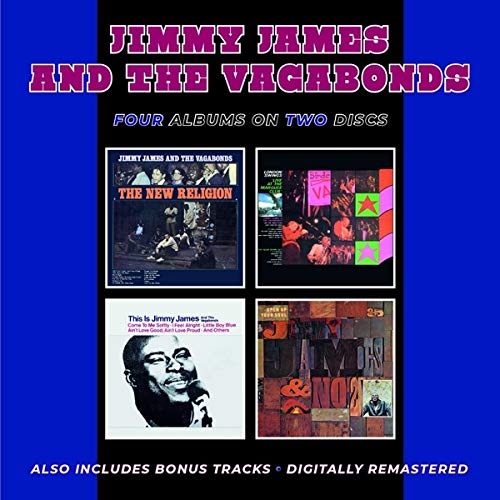 JAMES, JIMMY & THE VAGABONDS - NEW RELIGION / LONDON SWINGS 'LIVE AT THE MARQUEE CLUB' / THIS ISJIMMY JAMES & THE VAGABONDS / OPEN UP YOUR SOUL PLUS BONUS TRACKS (CD)