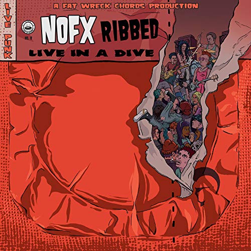 NOFX - RIBBED- LIVE IN A DIVE (VINYL)