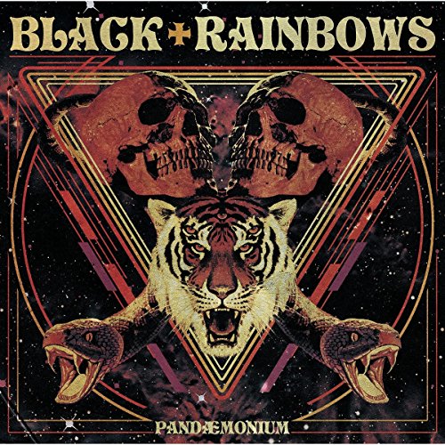 BLACK RAINBOWS - PANDAEMONIUM (FLUORESCENT ORANGE SPLATTER VINYL)