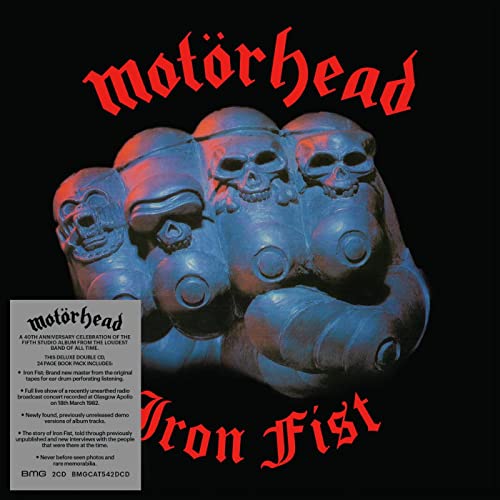 MOTRHEAD - IRON FIST (40TH ANNIVERSARY LIMITED DELUXE EDITION) (CD)