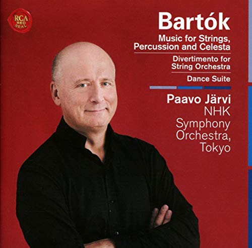 PAAVO JARVI & NHK SYMPHONY ORCHESTRA - BARTOK: MUSIC FOR STRINGS, PERCUSSION AND CELESTA, DIVERTIMENTO FOR STRING ORC (CD)