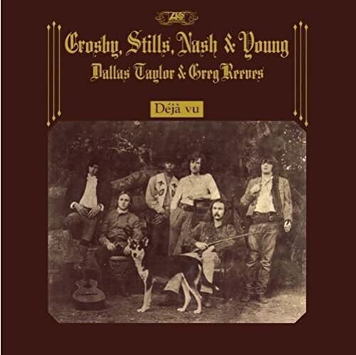 CROSBY STILLS NASH & YOUNG - DEJA VU - GOLD COLORED VINYL