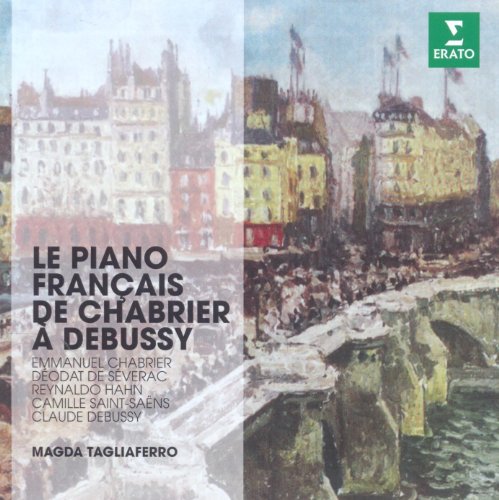 MADGA TAGLIAFERRO - THE ERATO STORY - LE PIANO FRANAIS DE CHABRIER  DEBUSSY (CD)