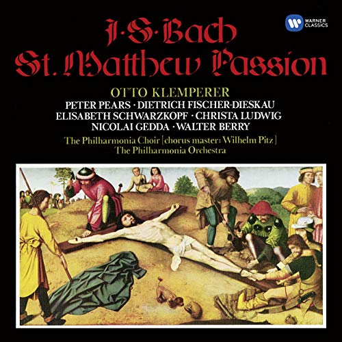 PEARS - ST. MATTHEW PASSION (CD)