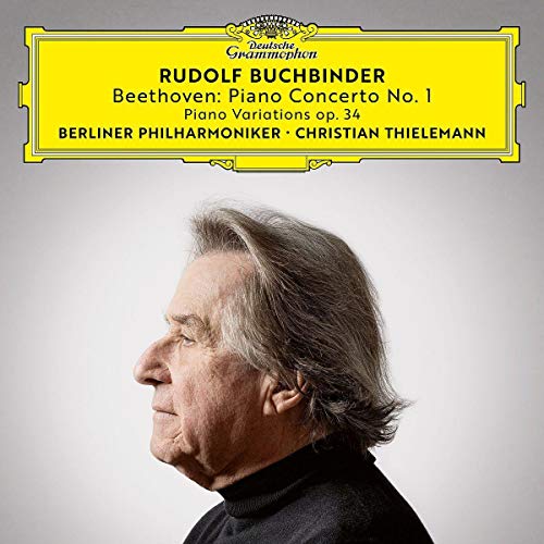 RUDOLF BUCHBINDER, BERLINER PHILHARMONIKER, CHRISTIAN THIELEMANN - BEETHOVEN: PIANO CONCERTO NO. 1, OP. 15; 6 PIANO VARIATIONS IN F MAJOR, OP. 34 (CD)