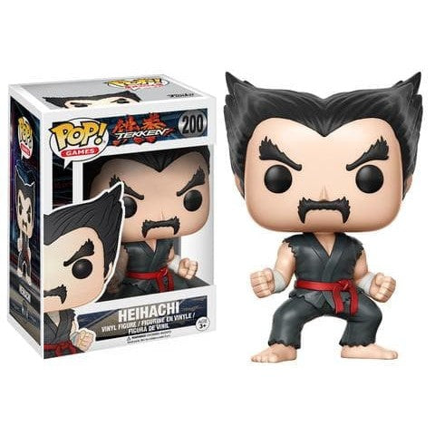 TEKKEN: HEIHACHI (BLACK HAIR) #200 - FUNKO POP!-EXCLUSIVE