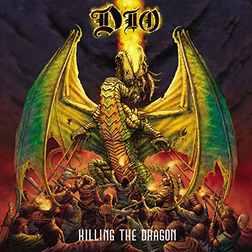 DIO - KILLING THE DRAGON (LIMITED EDITION RED & ORANGE SWIRL LP)