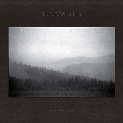 RECONDITE - HINTERLAND (CD)