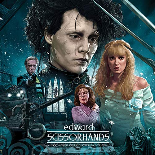 ELFMAN,DANNY - EDWARD SCISSORHANDS OST (30TH ANNIVERSARY DELUXE/180G/ICE SCULPTURE BLUE VINYL)