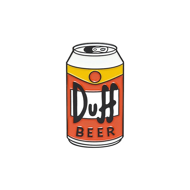 SIMPSONS: DUFF BEER (ENAMEL) - PIN