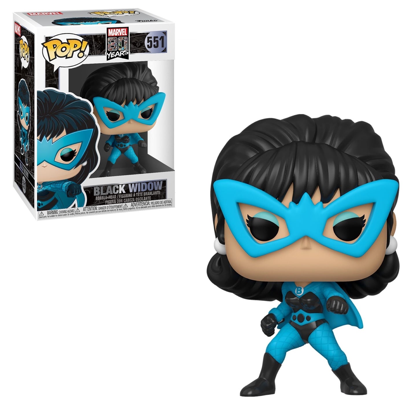 MARVEL 80: BLACK WIDOW #551 - FUNKO POP!