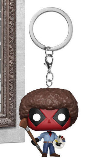 Funko pop deals deadpool bob ross