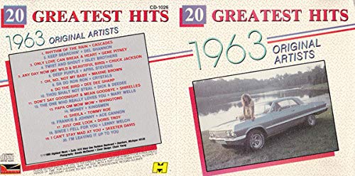 VARIOUS  - ORIGINAL HITS, 1963 - ORIGINAL ARTISTS