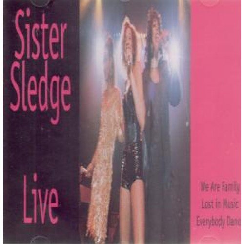 SISTER SLEDGE  - LIVE CD - MASTERTONE 1995 10 TRACK (AB3032)