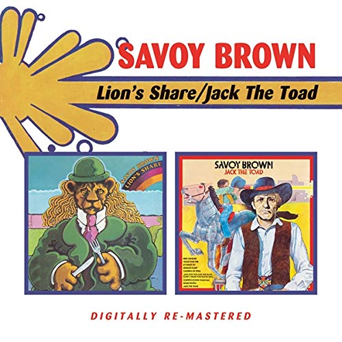 SAVOY BROWN - LION'S SHARE / JACK THE TOAD (REMASTERED)