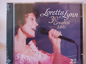 LYNN, LORETTA  - 30 GR HITS (2CDS)