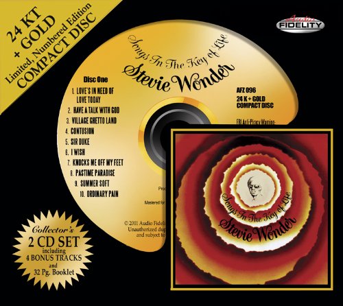 WONDER, STEVIE  - SONGS IN THE KEY OF LIFE (GOLD)