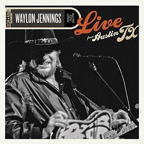 WAYLON JENNINGS - LIVE FROM AUSTIN TX 1989/2SET