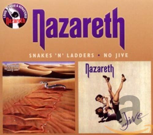 NAZARETH - SNAKES 'N' LADDERS/NO JIVE (2CD-4 BONUS TRACKS)