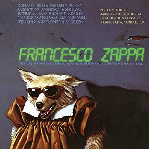 ZAPPA, FRANK  - FRANCESCO ZAPPA (2012 ZAPPA RECORDS)(REM