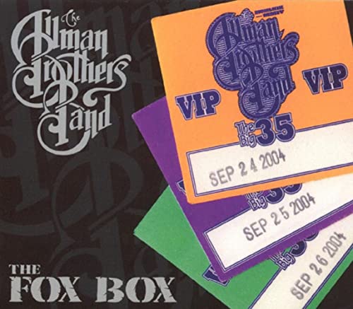 ALLMAN BROTHERS BAND  - INSTANT LIVE: THE FOX BOX