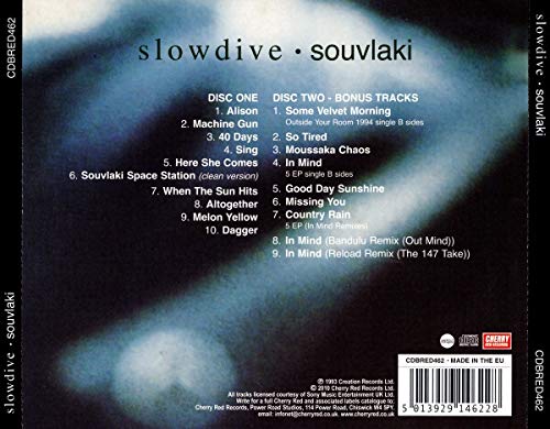 SLOWDIVE - SOUVLAKI