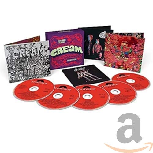 CREAM  - CLASSIC ALBUM COLLECTION (5CDS)