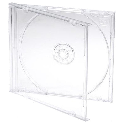 CD Jewel Case Pack - Clear Tray (Single)