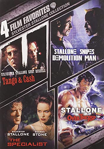 SYLVESTER STALLONE: 4 FILM FAVORITES - TANGO & CASH / DEMOLITION MAN / THE SPECIALIST / OVER THE TOP