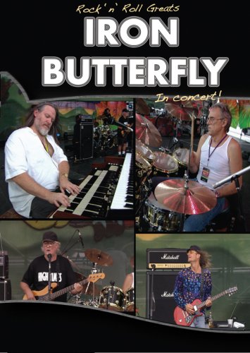 IRON BUTTERFLY (BAND)  - DVD-ROCK & ROLL GREATS [LIVE]