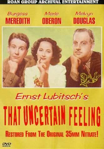 THAT UNCERTAIN FEELING - DVD