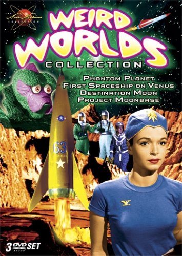 WEIRD WORLDS COLLECTION COLLECTION (THE PHANTOM PLANET, FIRST SPACESHIP ON VENUS, DESTINATION MOON, PROJECT MOONBASE)