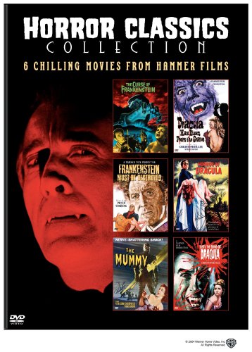 HORROR CLASSICS COLLECTION  - DVD-6 DISC SET-HAMMER HORROR