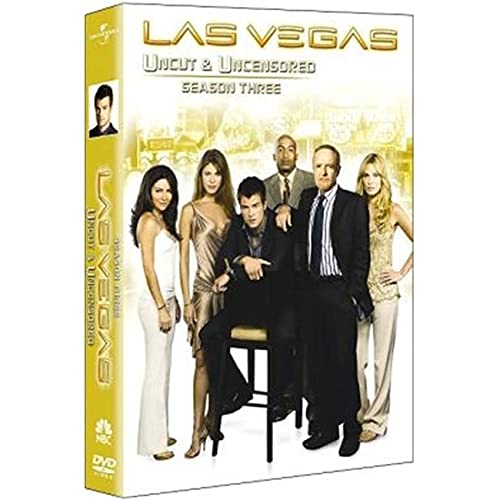 LAS VEGAS (TV SHOW)  - DVD-SEASON THREE: UNCUT & UNCENSORED