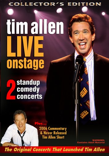 ALLEN, TIM  - DVD-LIVE ONSTAGE-COLLECTOR'S EDITION