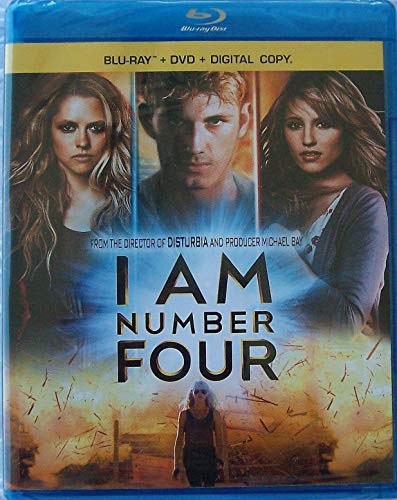 I AM NUMBER FOUR (3-DISC COMBO PACK) [BLU-RAY + DVD + DIGITAL COPY]