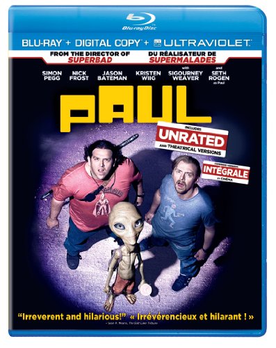 PAUL (MOVIE)  - BLU-2011-SIMON PEGG-INC. DVD COPY