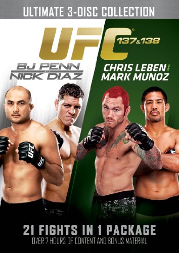 UFC  - DVD-UFC 137 & 138: PENN VS. DIAZ/LEBEN V