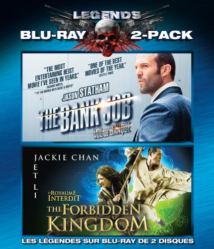 LEGENDS OF THE EXPENDABLES: JASON STATHAM DOUBLE FEATURE (THE BANK JOB / FORBIDDEN KINGDOM) (BILINGUAL) [BLU-RAY]