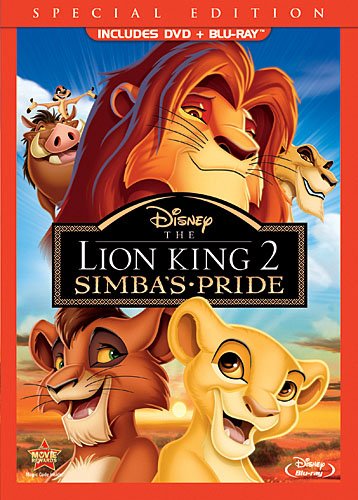 THE LION KING 2: SIMBA'S PRIDE (SPECIAL EDITION DVD COMBO PACK) [BLU-RAY + DVD]