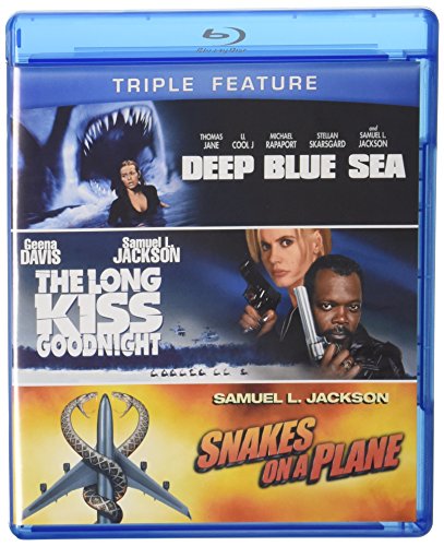 DEEP BLUE SEA/LONG KISS GOODNIGHT/SNAKES  - BLU-TRIPLE FEATURE