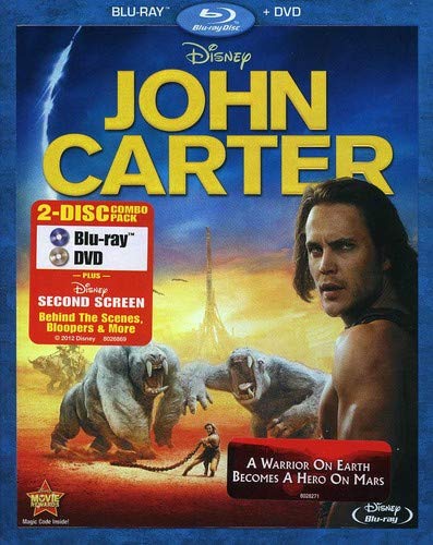 JOHN CARTER (TWO-DISC BLU-RAY/DVD COMBO)