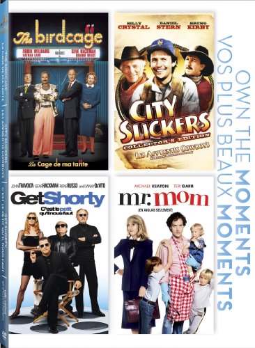 CITY SLICKERS / BIRDCAGE / GET SHORTY / MR MOM DVD