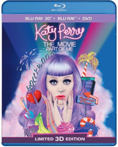 KATY PERRY: PART OF ME - THE MOVIE 3D LIMITED EDITION COMBO [BLU-RAY 3D + BLU-RAY + DVD + DIGITAL COPY]