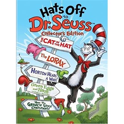 HATS OFF TO DR. SEUSS  - DVD-COLLECTOR'S EDITION (5 DISCS)