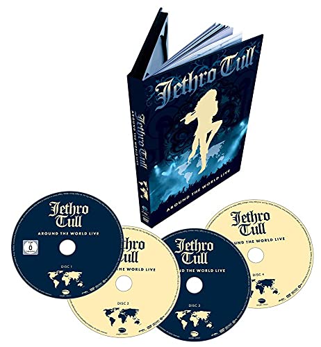 JETHRO TULL  - DVD-AROUND THE WORLD LIVE (4 DISCS)