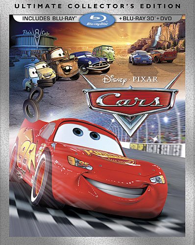 CARS [BLU-RAY 3D + BLU-RAY + DVD] (BILINGUAL)